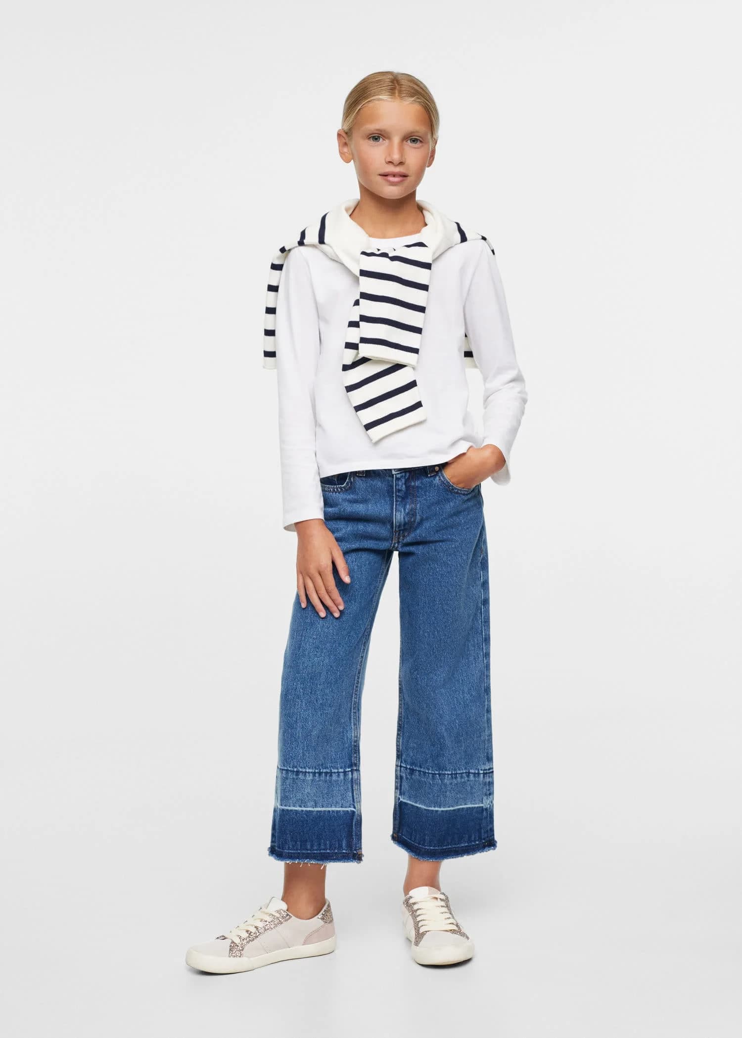Mango - Quần Jeans Reserve - MEDIUM BLUE