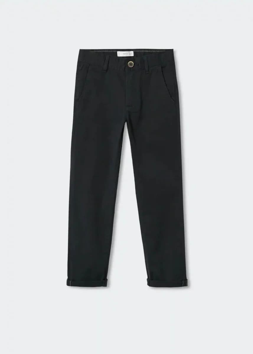 Mango - Quần Dài Piccolo - NAVY