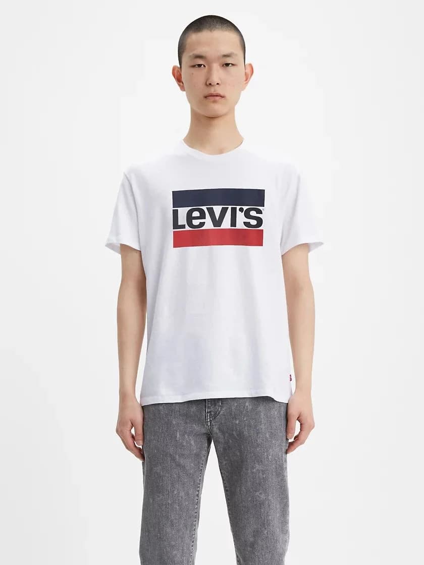 Levi's - Áo Thun Nam - 84 SPORTSWEAR LOGO WHITE WHITE