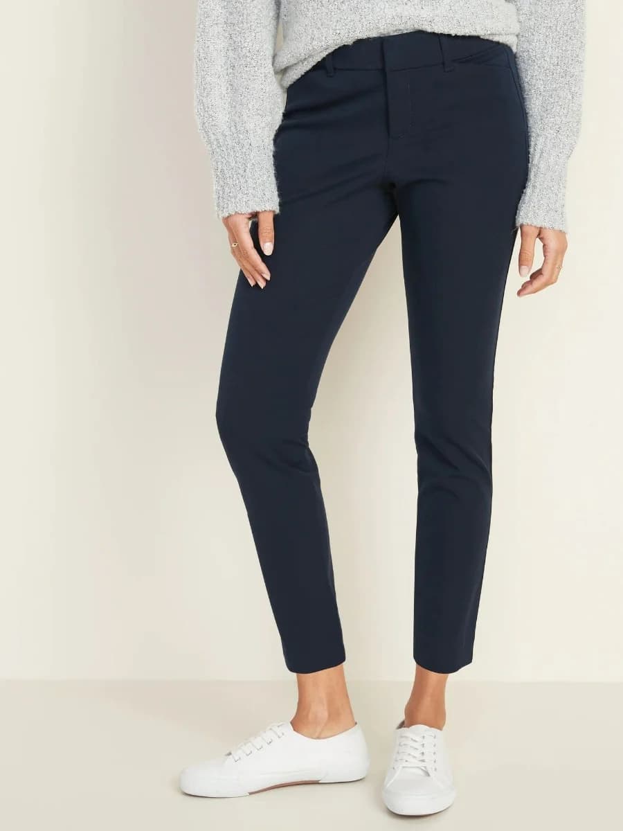 Old Navy - Quần Dài Nữ Slim Fit - IN THE NAVY