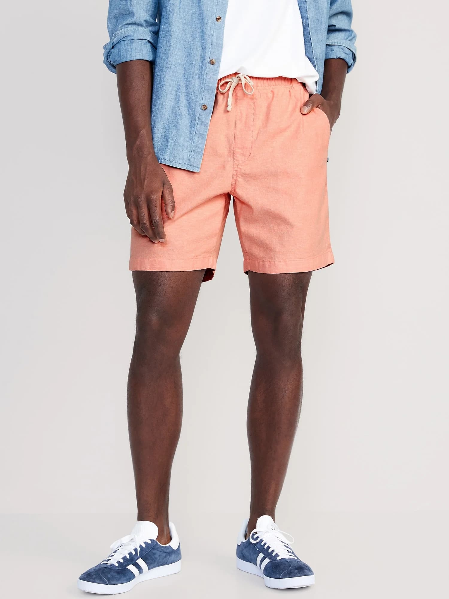 Old Navy - Quần Short 7Inch Nam - FEELING PEACHY