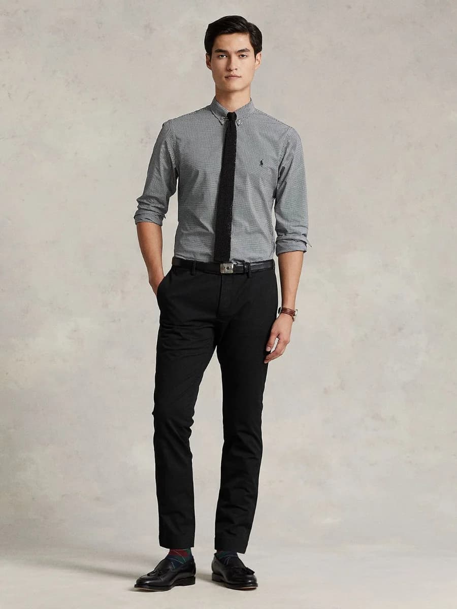 Polo Ralph Lauren - Quần Dài Nam Stretch Slim Fit Chino Pant - BLACK