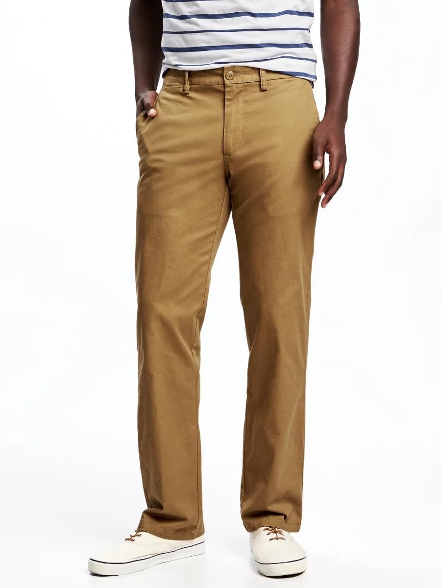 Old Navy - Quần Khaki Nam Regular Fit - BANDOLIER BROWN