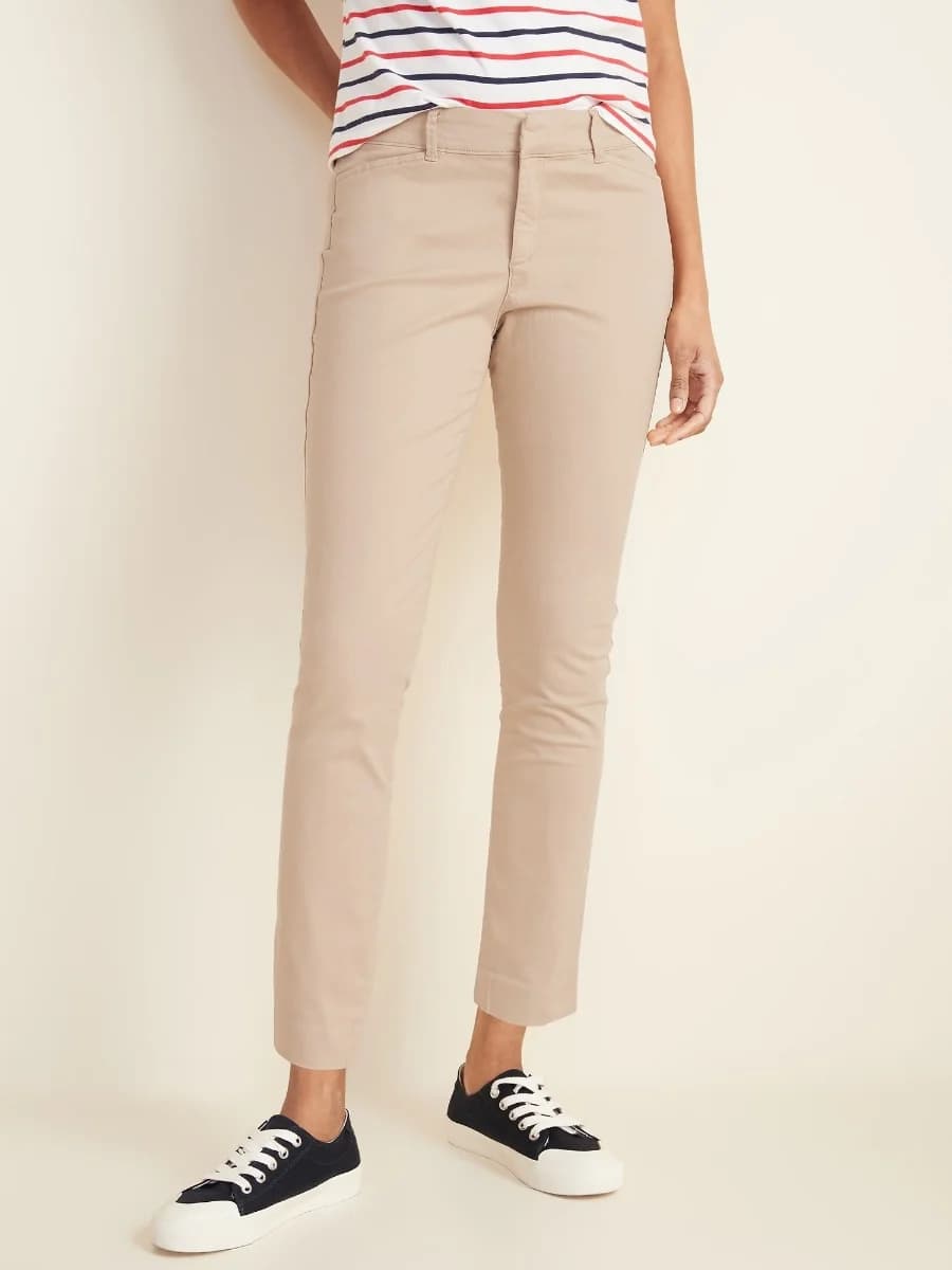 Old Navy - Quần Dài Nữ Slim Fit - UPPER CRUST
