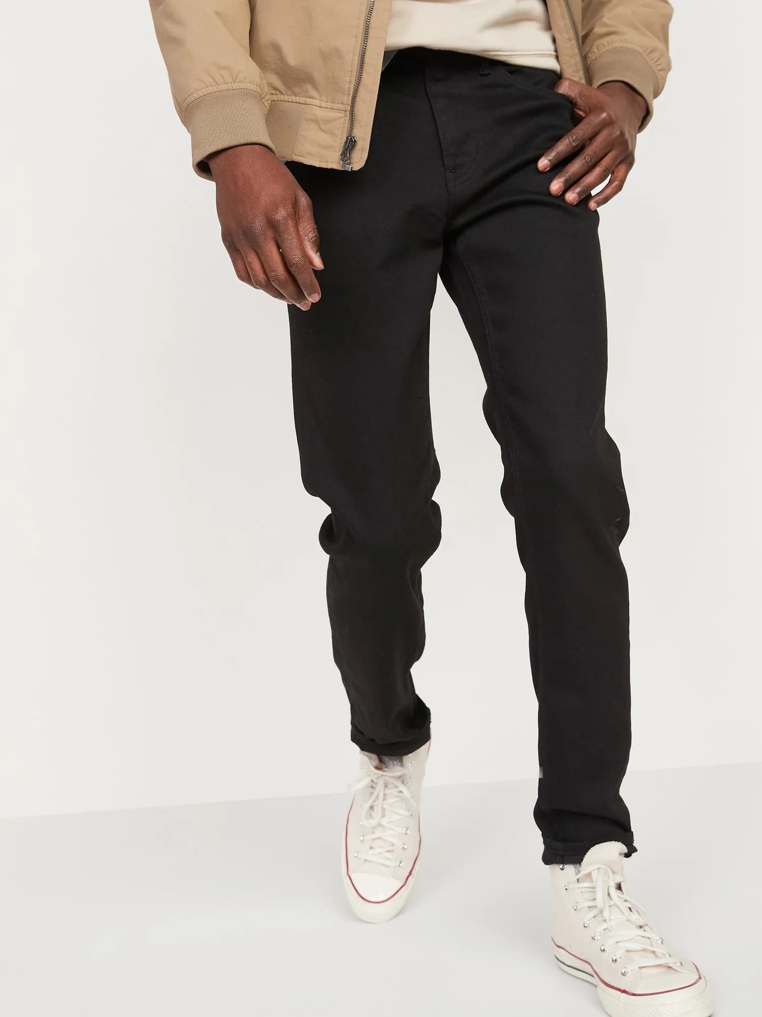 Old Navy - Quần Jean Nam Slim Tapered - BLACKJACK JAS