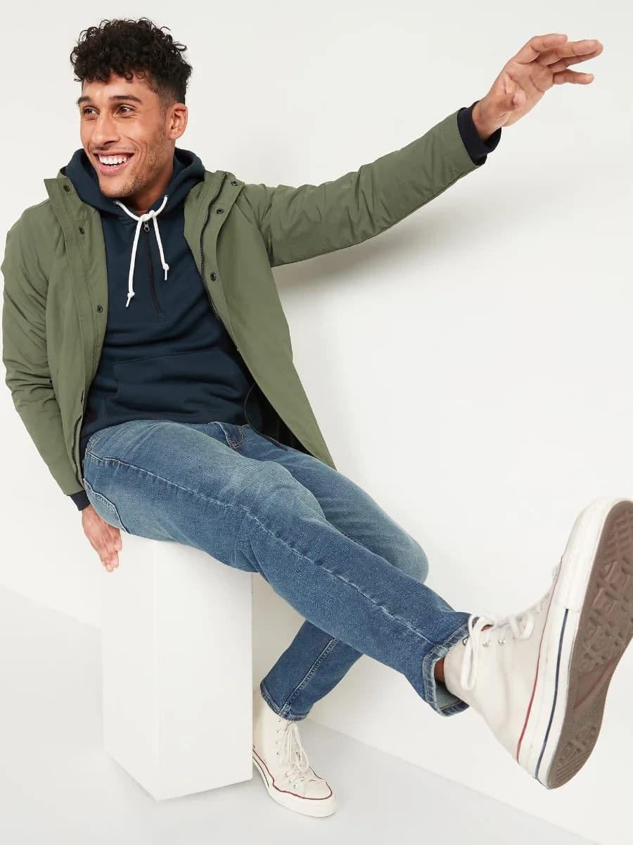 Old Navy - Quần Jean Nam Skinny Fit - MEDIUM WASH