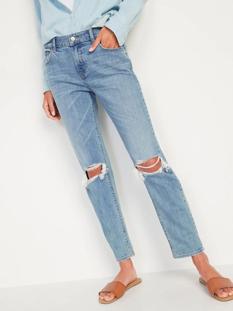 Old Navy - Quần Jean Nữ Boyfriend - STELLA