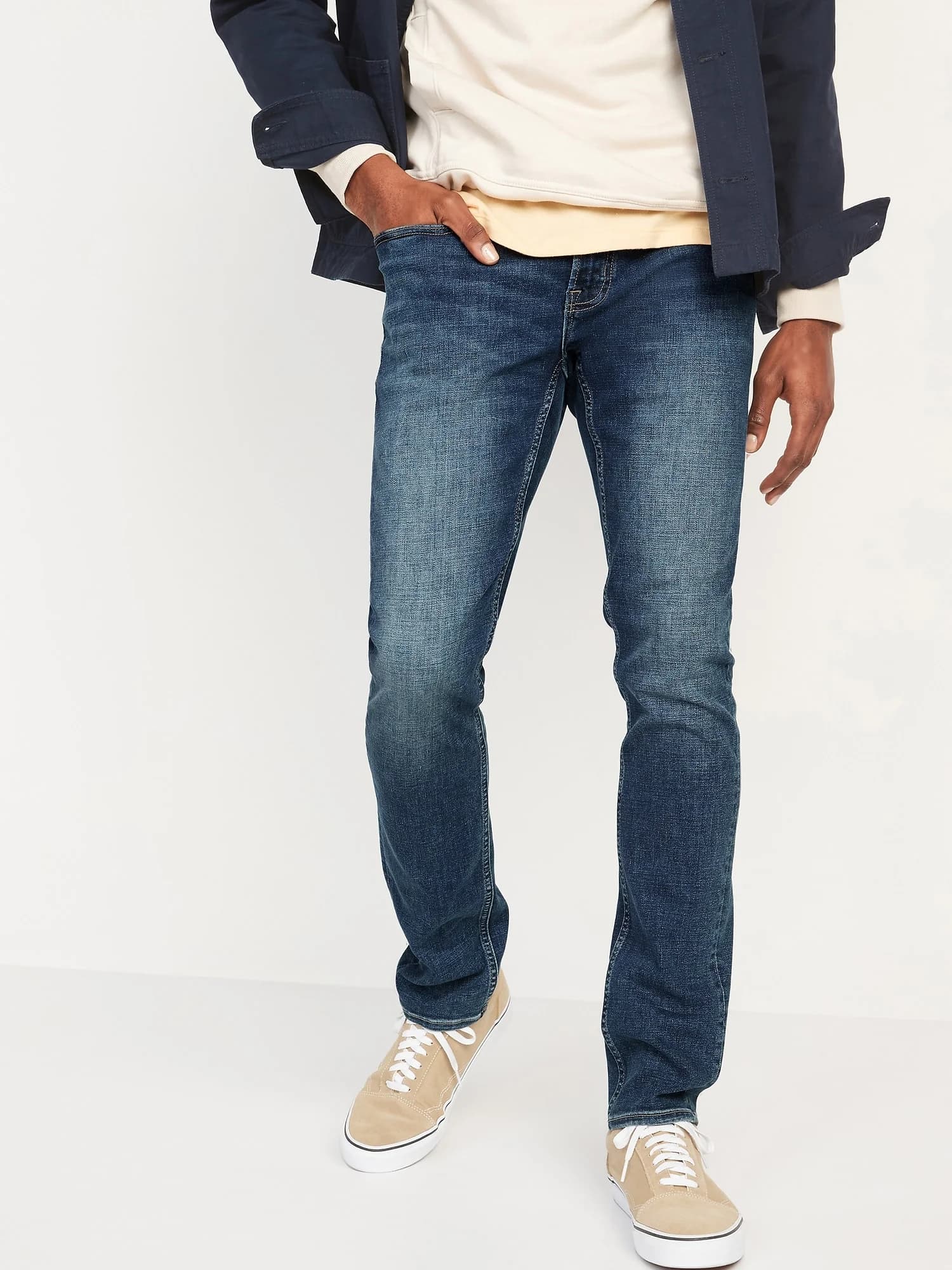 Old Navy - Quần Jean Nam Skinny Fit - DARK WASH