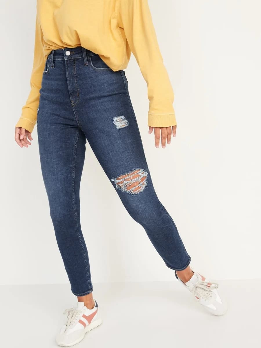 Old Navy - Quần Jean Nữ Cạp Cao - TONYA