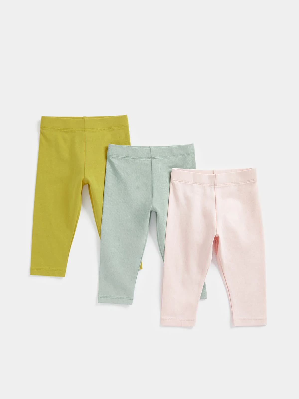mothercare - Set 3 quần leggings - PINK
