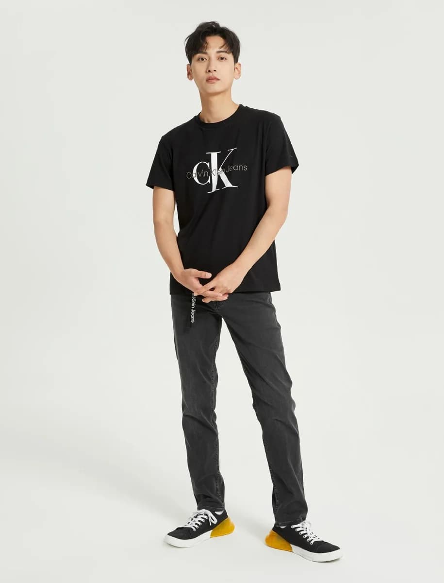 CK Jeans - Áo Thun Nam Regular Fit - CK BLACK