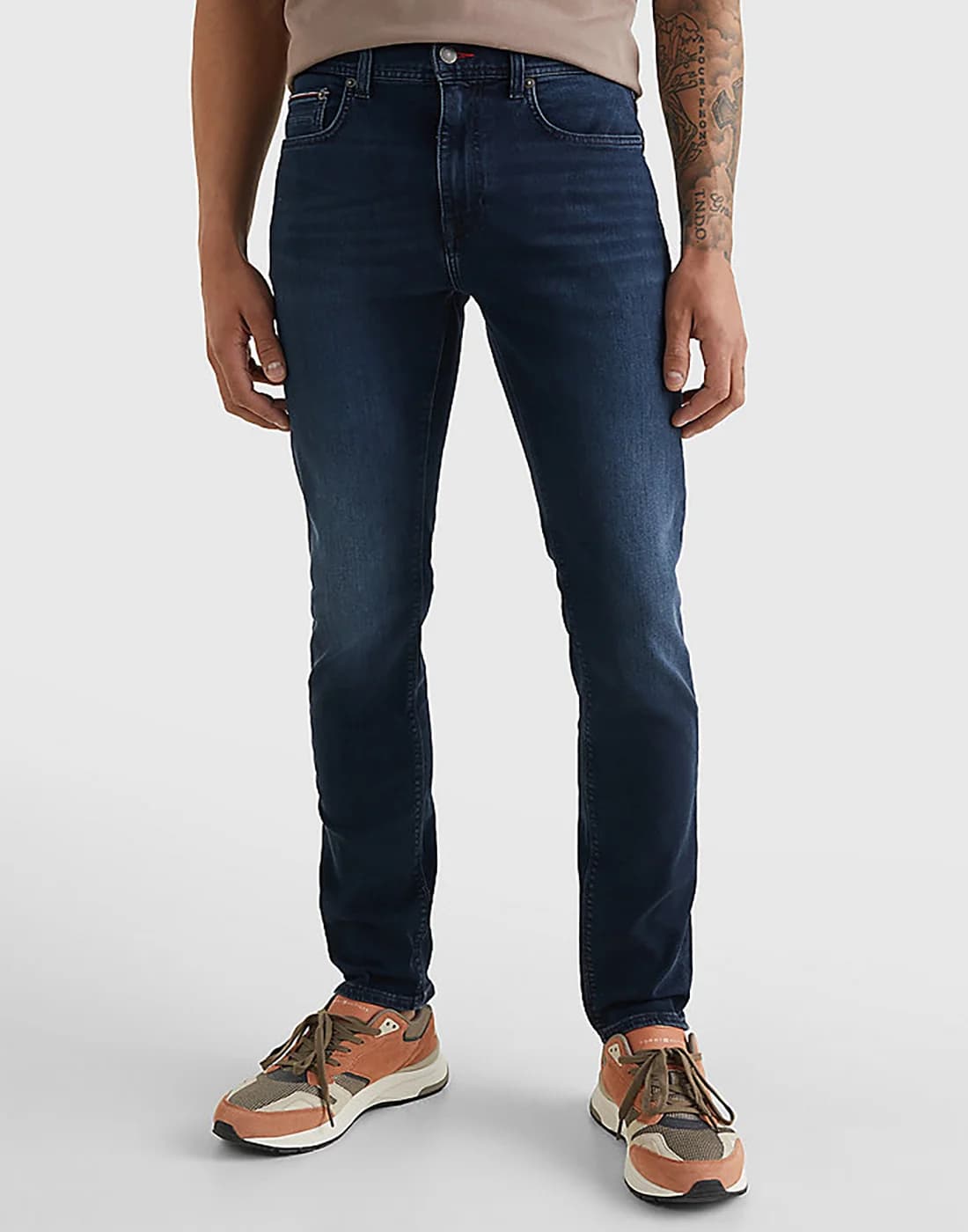 Tommy Hilfiger - Quần Jeans Nam Core Slim Bleecker Iowa Blueblck - IOWA BLUEBLACK