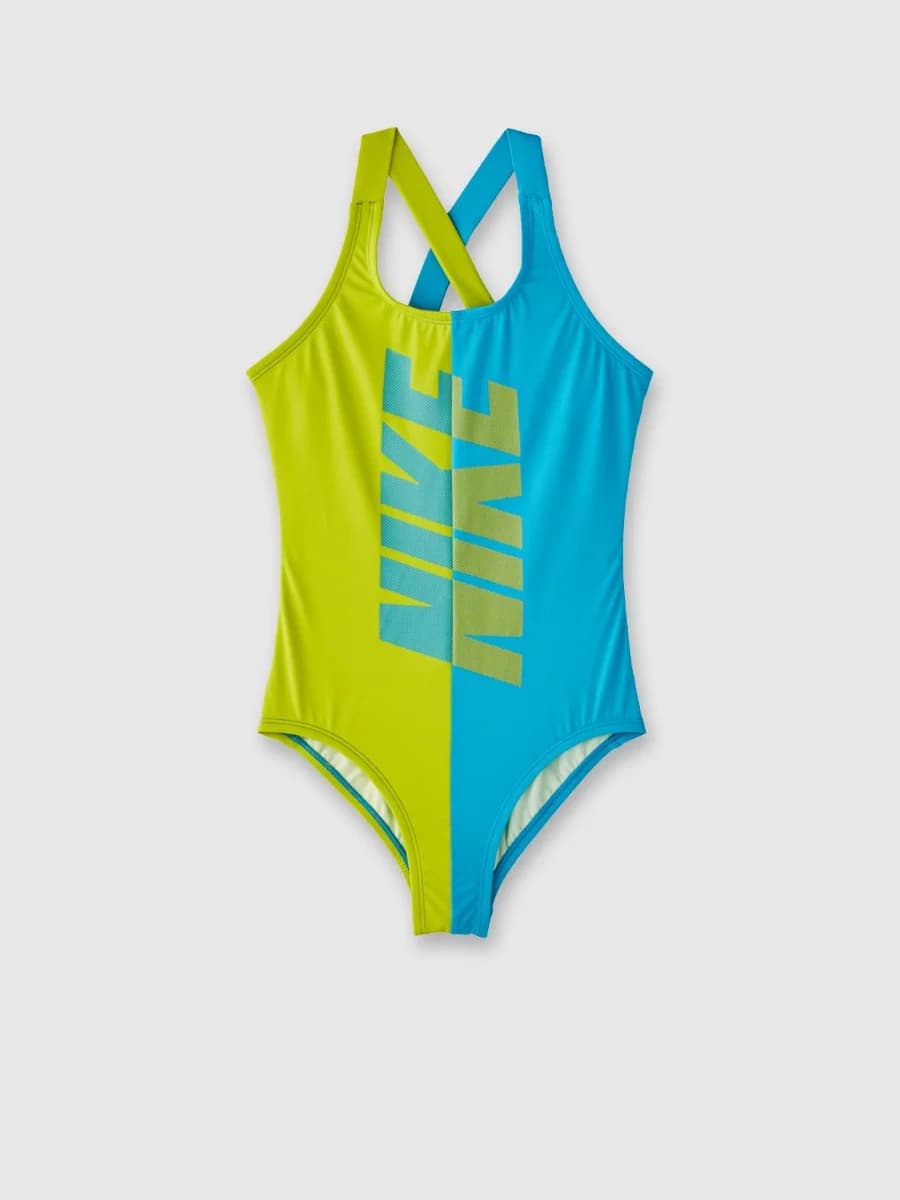 Nike Swim - Đồ Bơi Một Mảnh Bé Gái - Nike Rift Prism Crossback One Piece - LT BLUE FURY