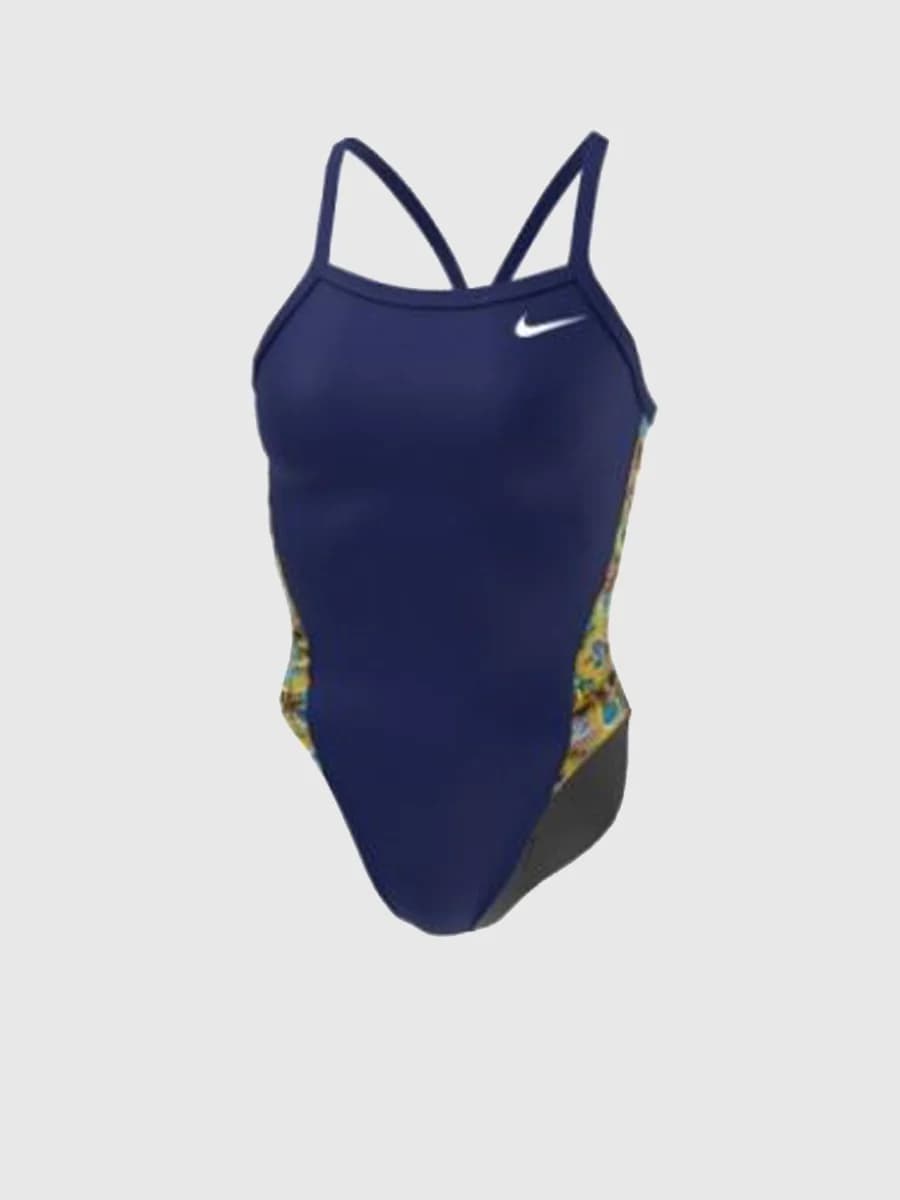 Nike Swim - Đồ Bơi Một Mảnh Nữ - Racerback One Piece - MIDNIGHT NAVY