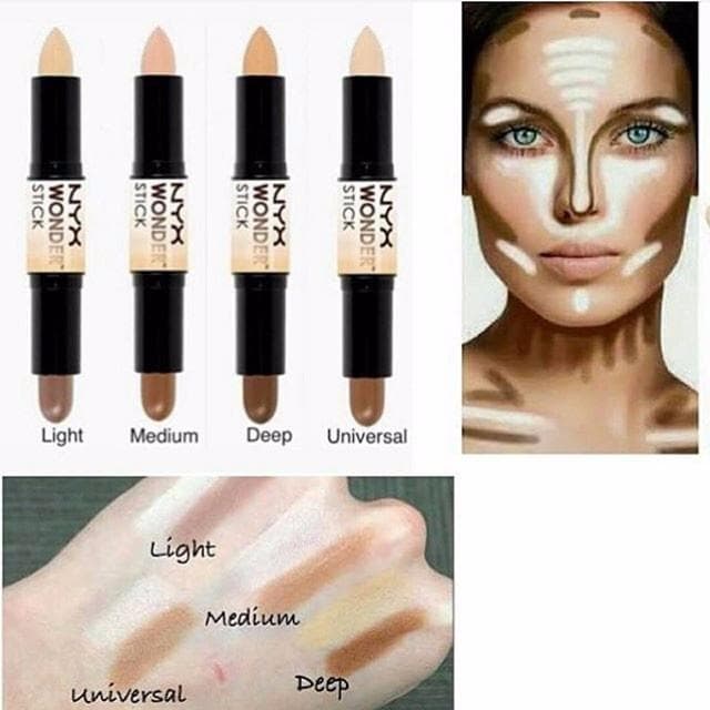 Bút tạo khối 2 đầu Wonder Stick Highlight Contour WS.01 (Mọi loại da)