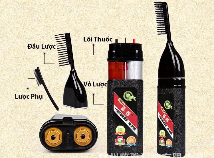Thuốc nhuộm tóc Lược nhuộm tóc thông minh thế hệ mới - mẫu HOT hiện nay. Hàng cao cấp. Giảm Tới 50% Chỉ Hôm Nay