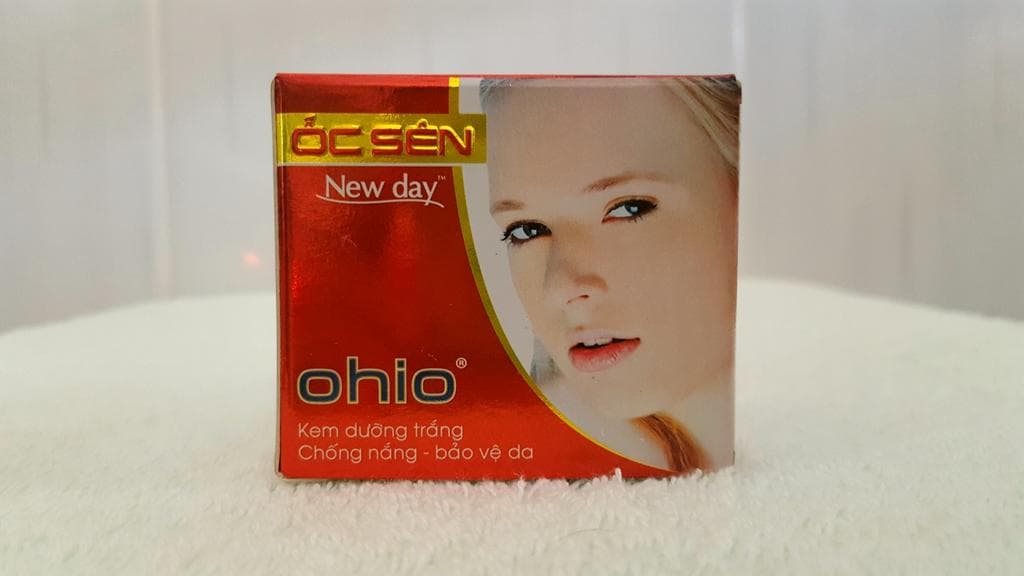 Combo 2 Hộp Kem dưỡng trắng - Chống nắng - Bảo Vệ Da - 15g - OHIO ỐC SÊN NEW DAY
