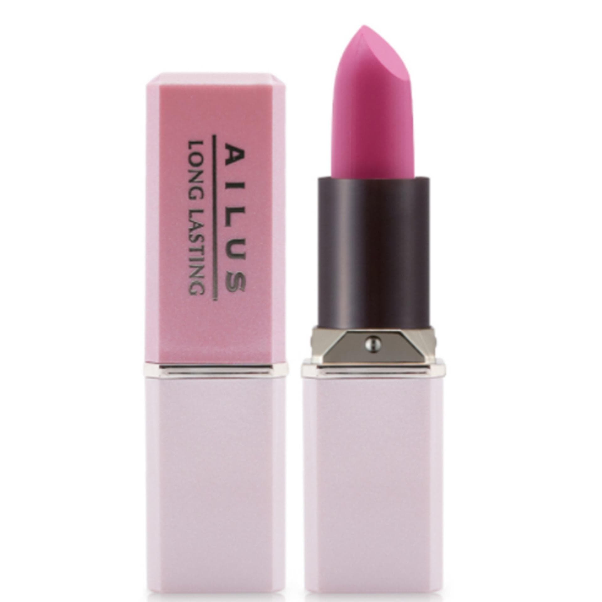 Son Naris Alus Smooth Lipstick Long Lasting mịn môi lâu trôi Cao cấp Nhật Bản #636 Fuchsia Pink