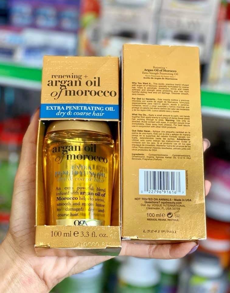 [HCM]Dưỡng Tóc OGX Renewing Argan Oil Of Morocco Penetrating Oil 100ml