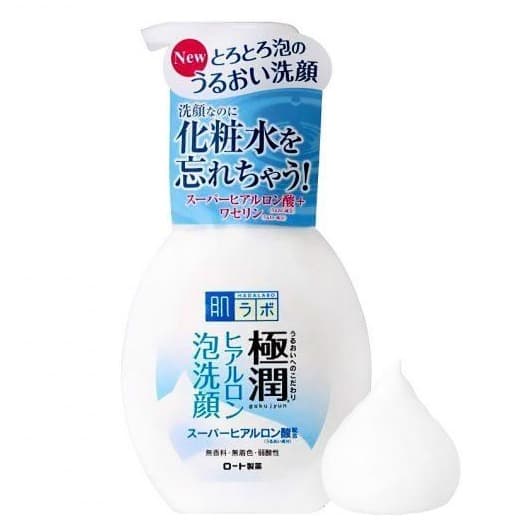 Sữa rửa mặt tạo bọt HadaLabo GOKUJYUN (160ml) - Màu trắng (Nội địa Nhật)