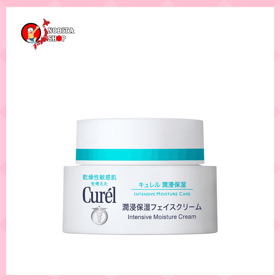 Kem Dưỡng Da Cấp Ẩm Chuyên Sâu Curel Intensive Moisture Care Intensive Moisture Cream 40g
