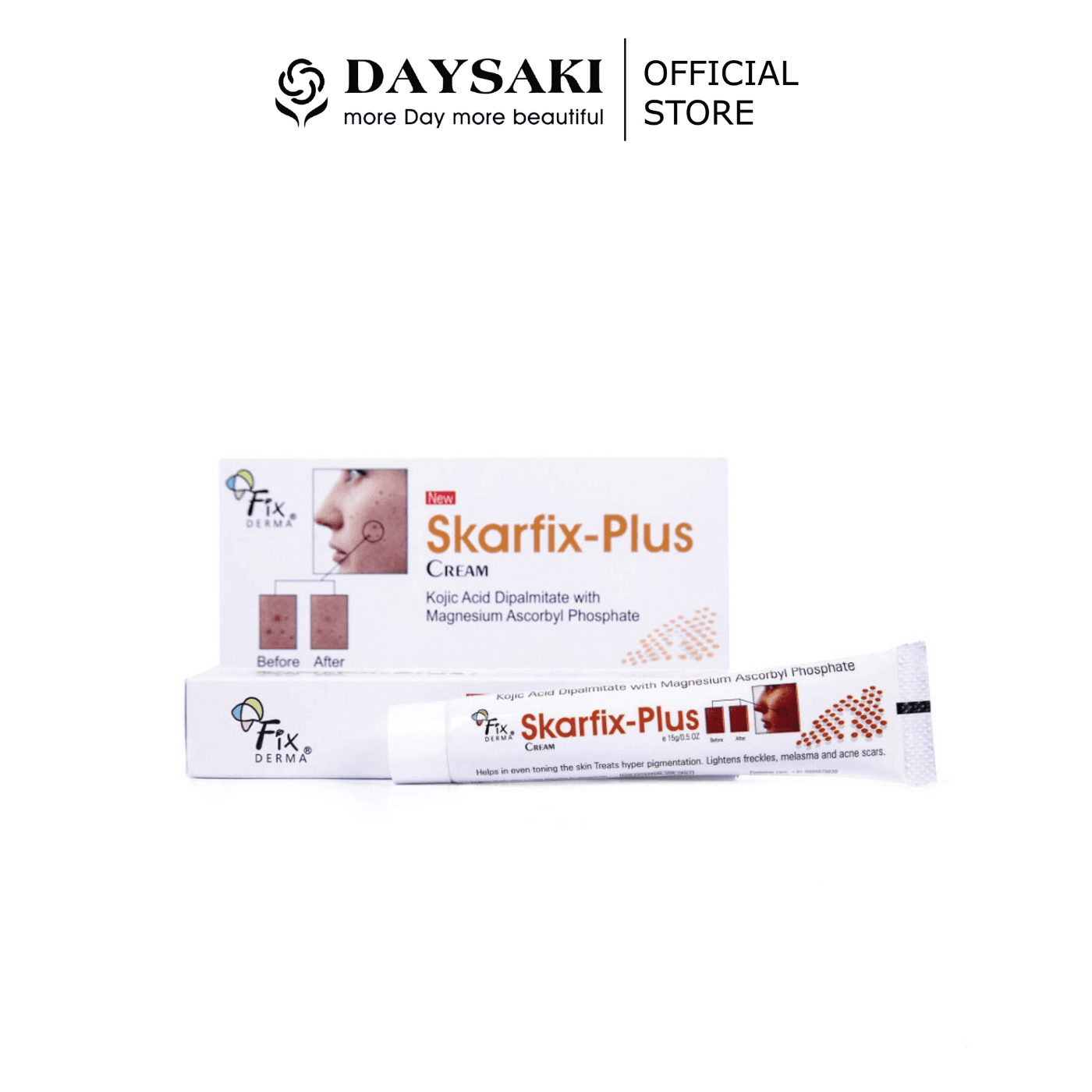[HCM]Fixderma Kem Dưỡng Da – Giảm Thâm Nám Skarfix Plus Cream (15g)