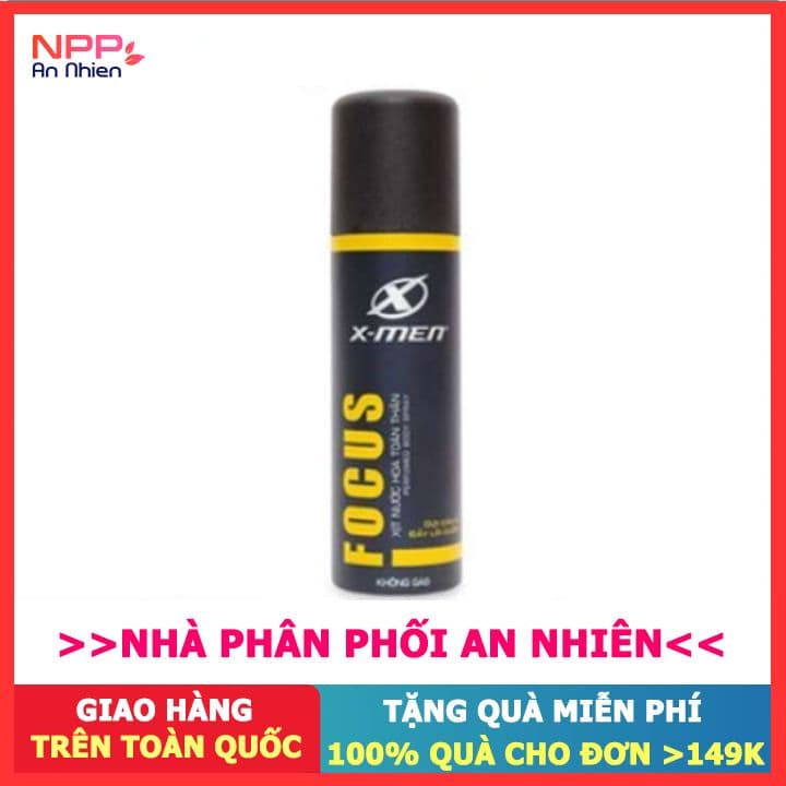 Xịt khử mùi nước Hoa Toàn Thân X-men 100ml- NPP AN NHIÊN