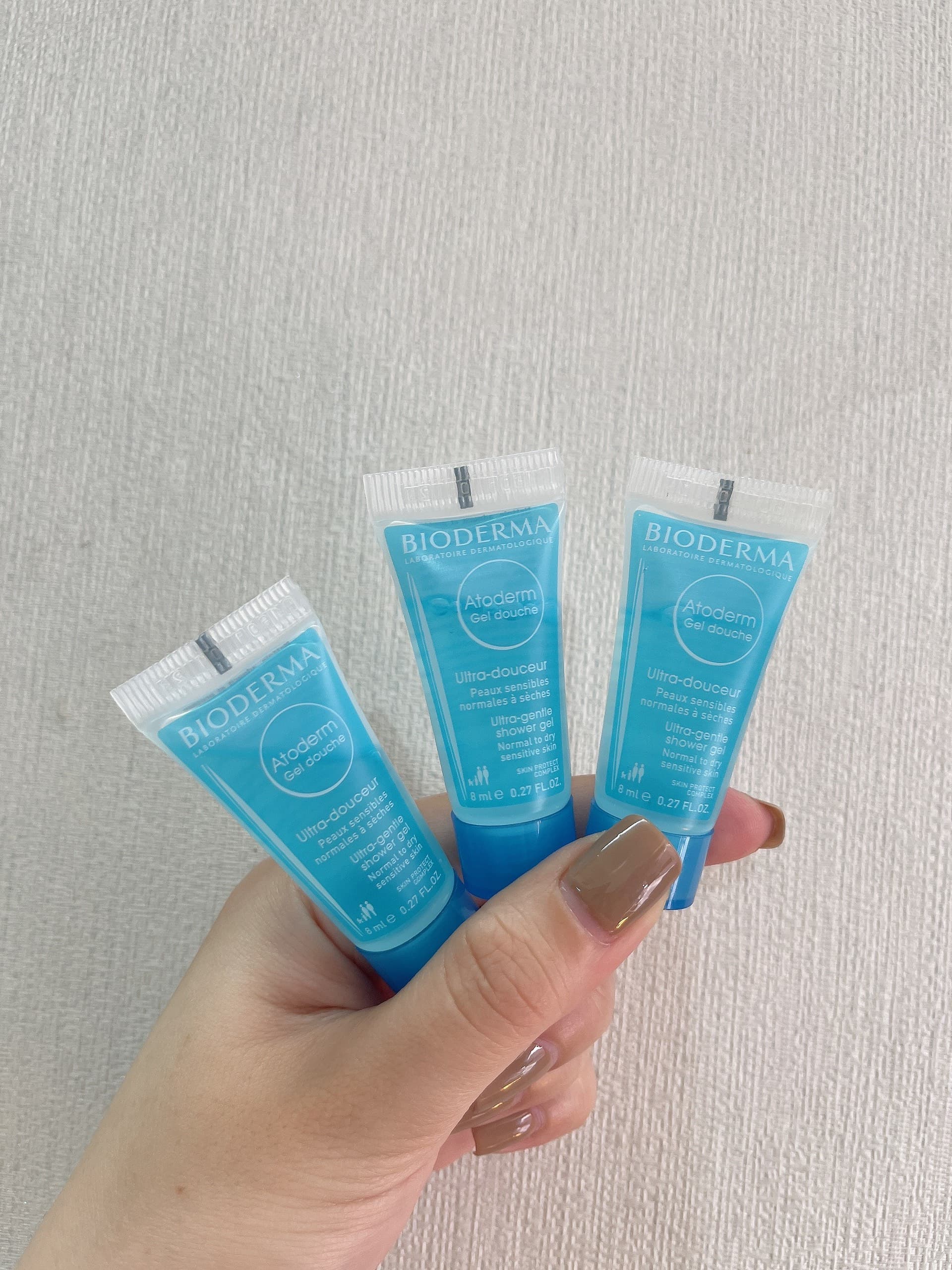 [HCM][Mini size 8ml] Gel tắm Bioderma Atoderm Gel Douche làm sạch và dưỡng da dịu nhẹ dành cho da khô nhạy cảm