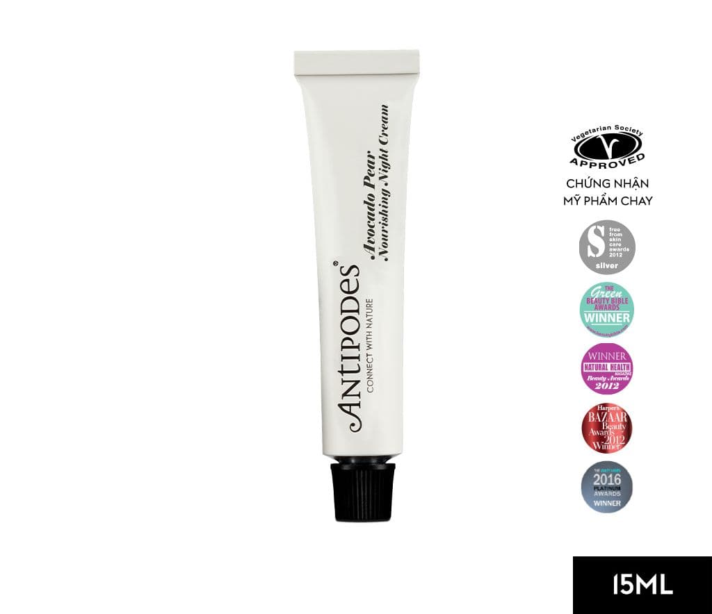 Kem Dưỡng Da Ban Đêm Antipodes Avocado Pear Nourishing Night Cream 15ml
