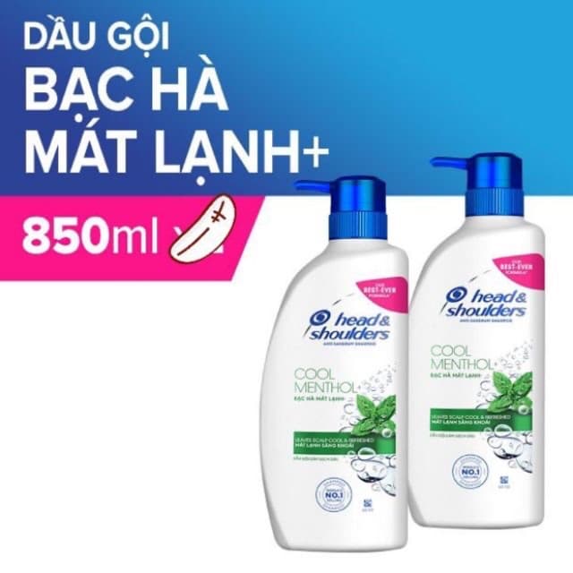 Dầu gội đầu head & shoulder thái lan 850ml