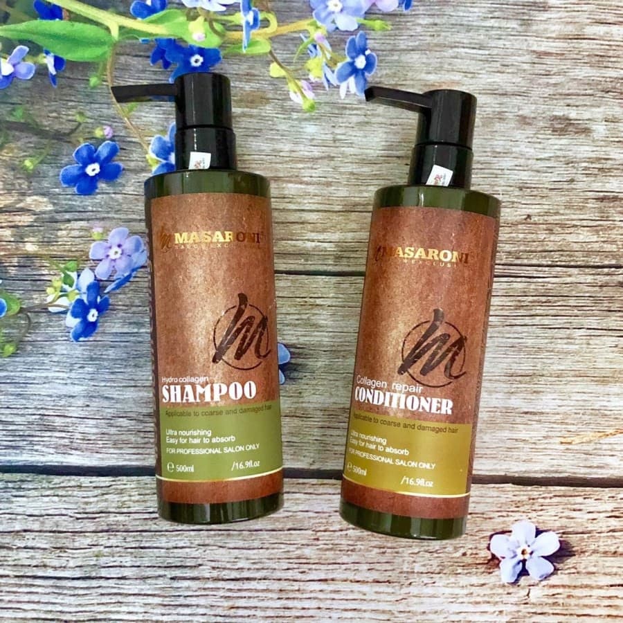 Cặp dầu gội xả Marsaroni 500ml x2
