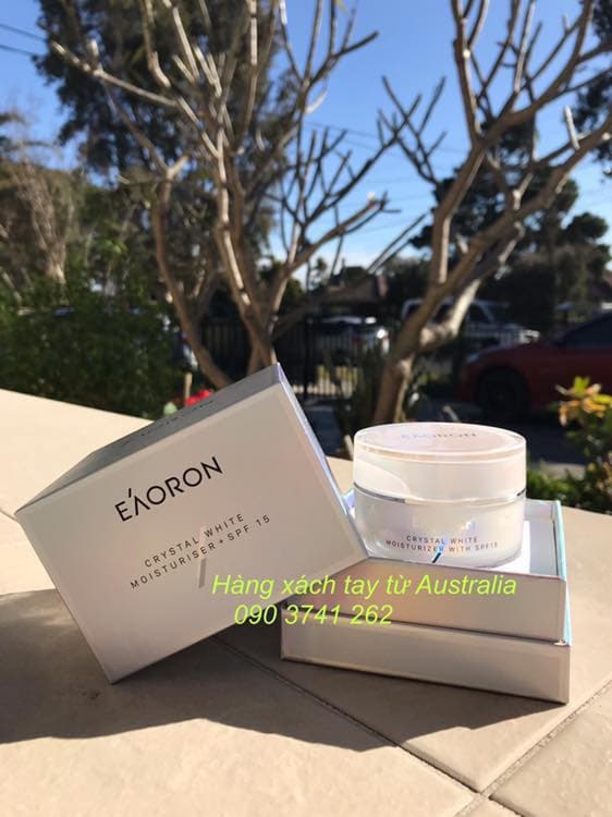[HCM]Kem dưỡng trắng da chống nắng Eaoron Crystal White Moisturiser SPF15