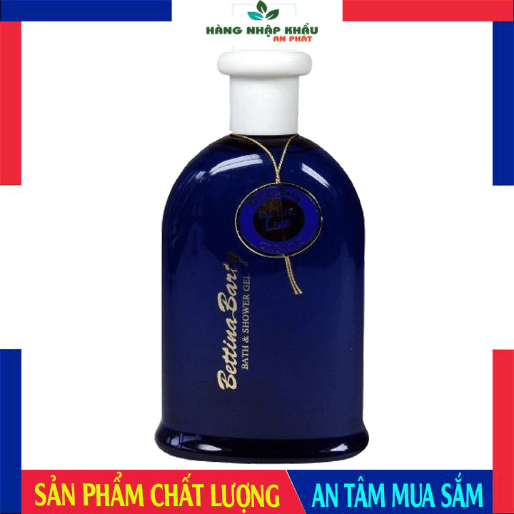 Sữa Tắm Nước Hoa Bettina Barty  Blue Line Bath & Showergel 500ml