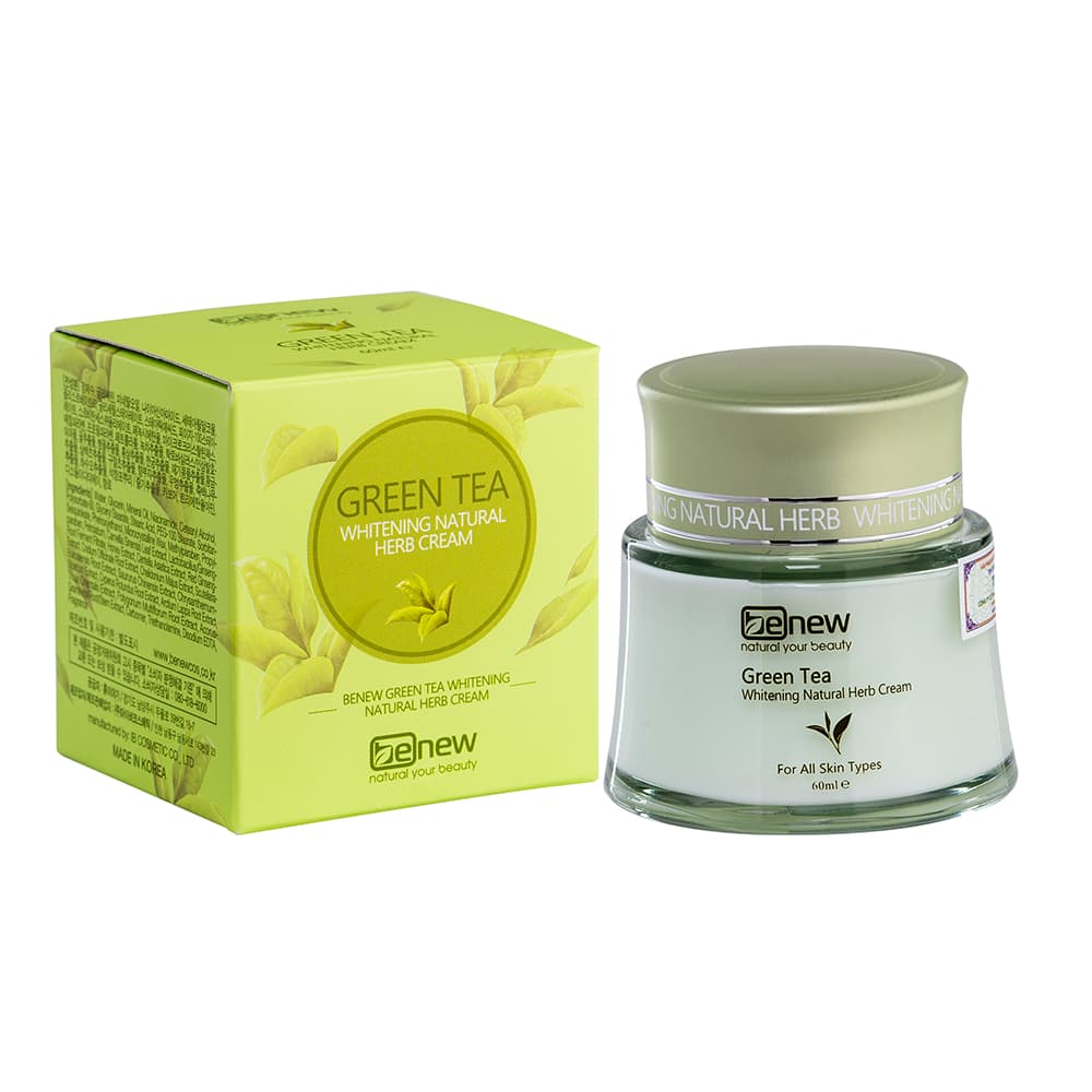 Kem dưỡng da trà xanh Benew giúp tái tạo và làm trắng sáng làn da cao cấp Hàn Quốc 60ml