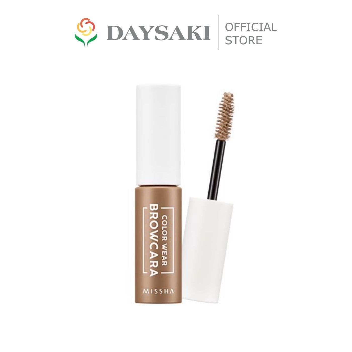 [HCM]Missha Mascara Chân Mày Màu Nâu Tro Lỳ Color Wear Browcara #Neutral Brown 7.5g