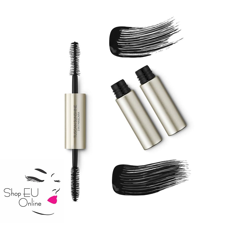 Masscara 3 trong 1 Kiko - Tuscan Sunshine 3 In 1 Mascara - 2 đầu cọ