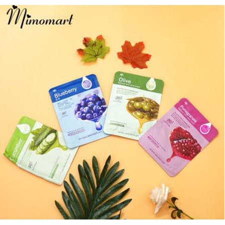 Mặt nạ giấy dưỡng trắng trị mụn dưỡng ẩm hoa quả Rorec