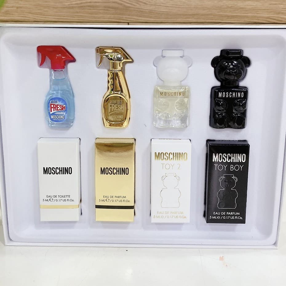 [HCM][ BILL UK ] Set nước hoa Mini Moschino Miniature Collection 5 ml