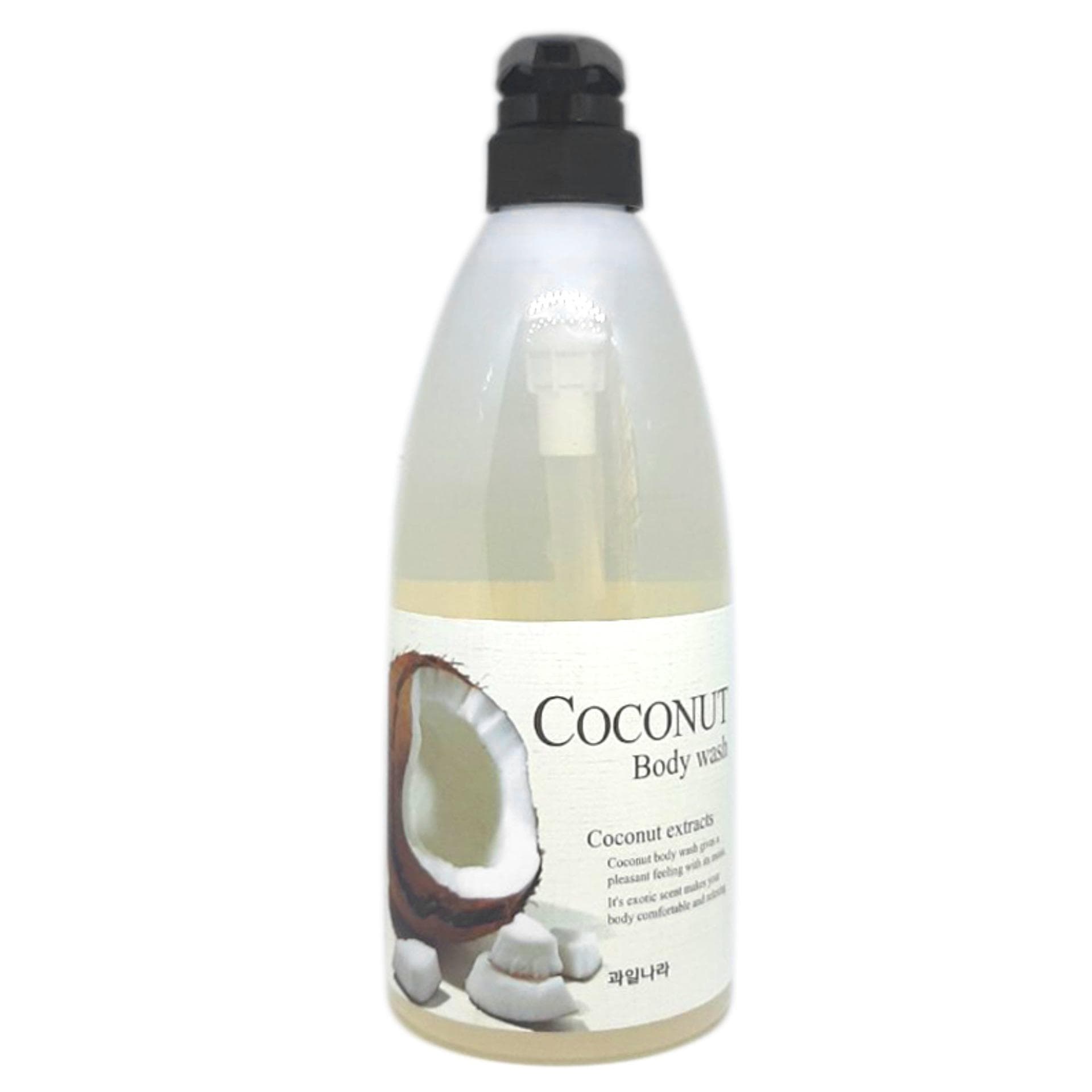 Sữa tắm chiết xuất từ trái dừa làm trắng và mịn da Welcos Coconut Body Cleanser Hàn Quốc 740ml
