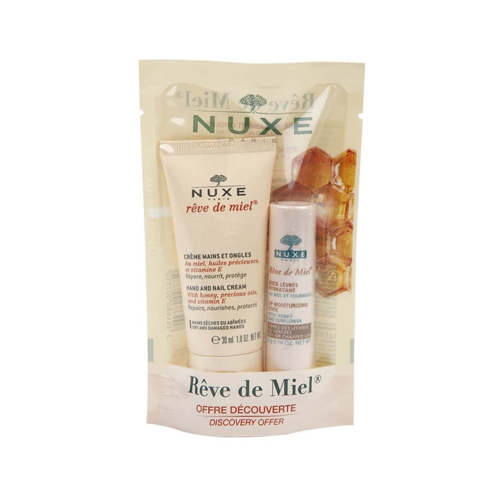 SET KEM TAY VÀ SON DƯỠNG MÔI NUXE
