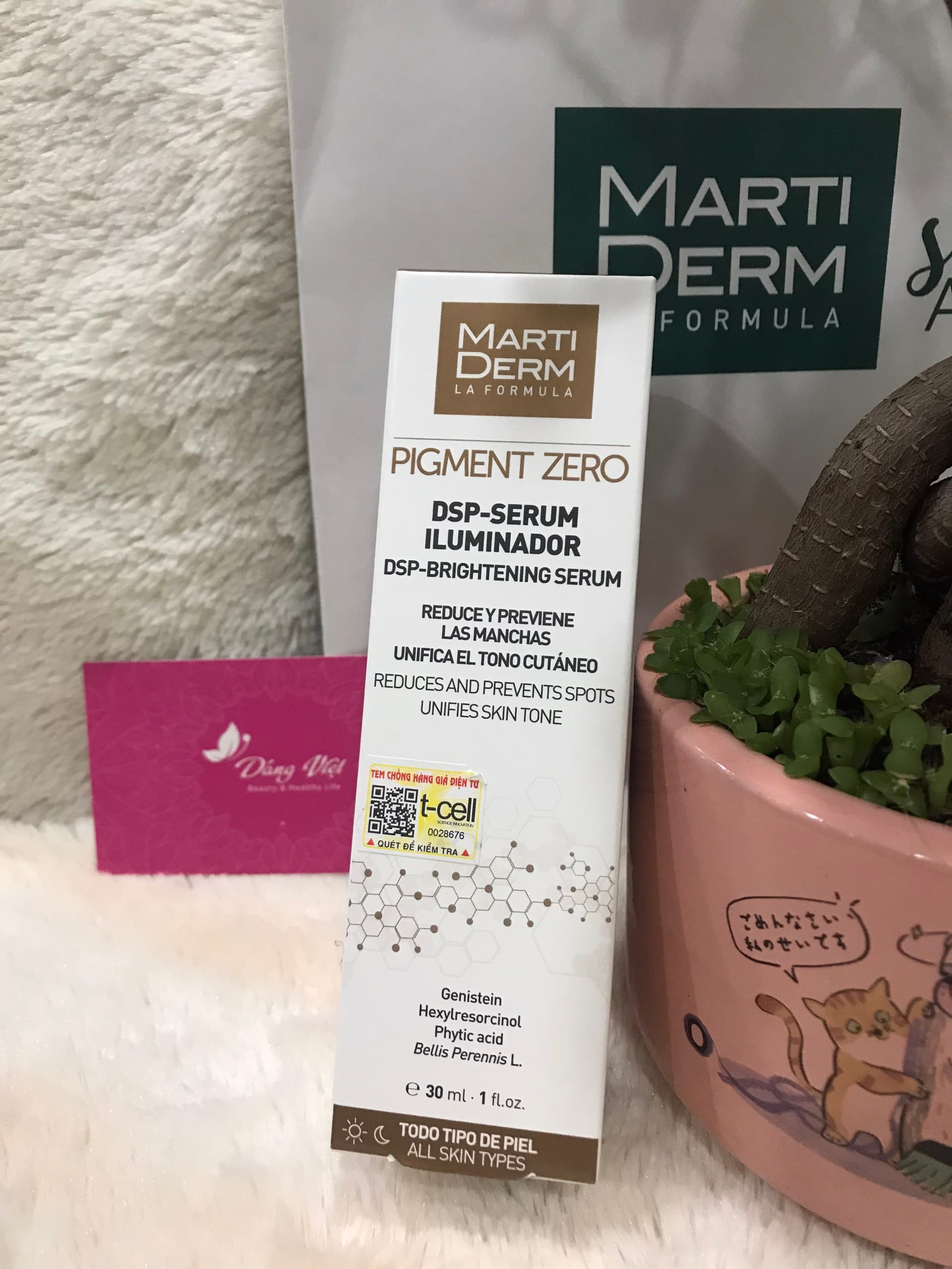 [HCM]Tinh Chất Làm Sáng Da Mờ Thâm Duy Trì Sau Điều Trị Hydroquinone - MartiDerm Pigment Zero DSP Serum Illuminator (