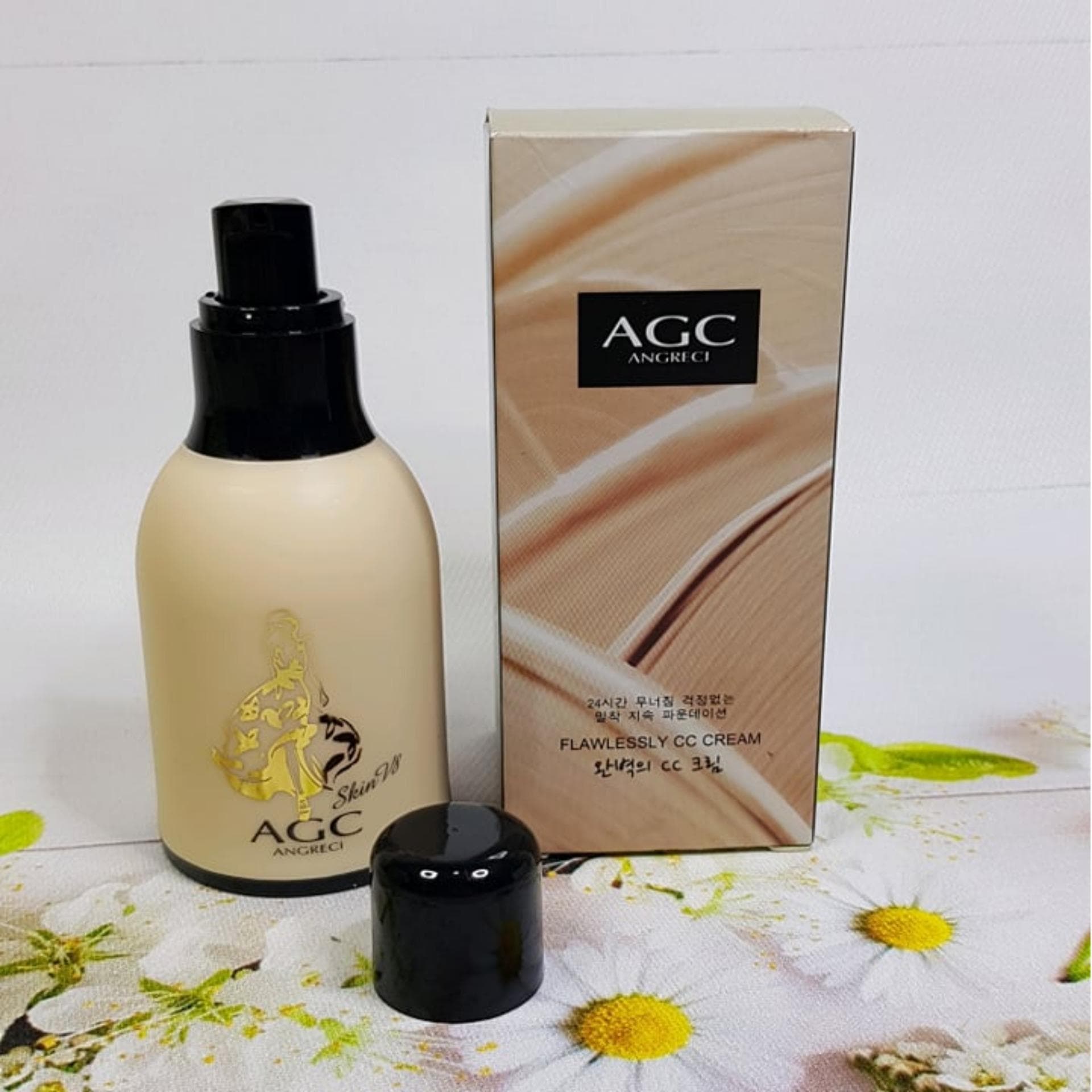 Kem Nền Che Khuyết Điểm Dưỡng Da Mịn Đẹp CC AGC CREAM Hàn Quốc 50ml