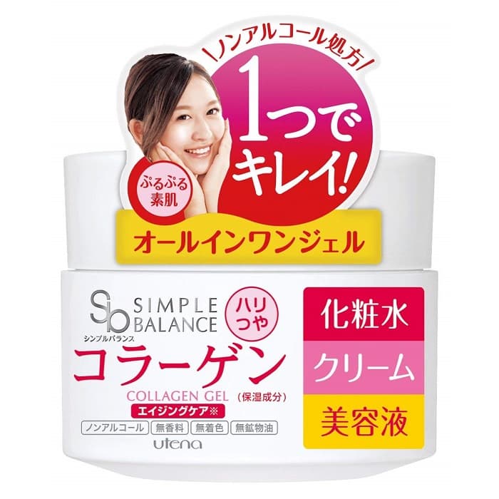 Kem dưỡng da Utena bổ sung Collagen 6in1 100g - Nhật Bản