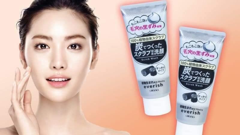 Sữa rửa mặt tẩy tế bào chết Utena Everich - NHẬT BẢN - Sữa rửa mặt tẩy tế bào chết