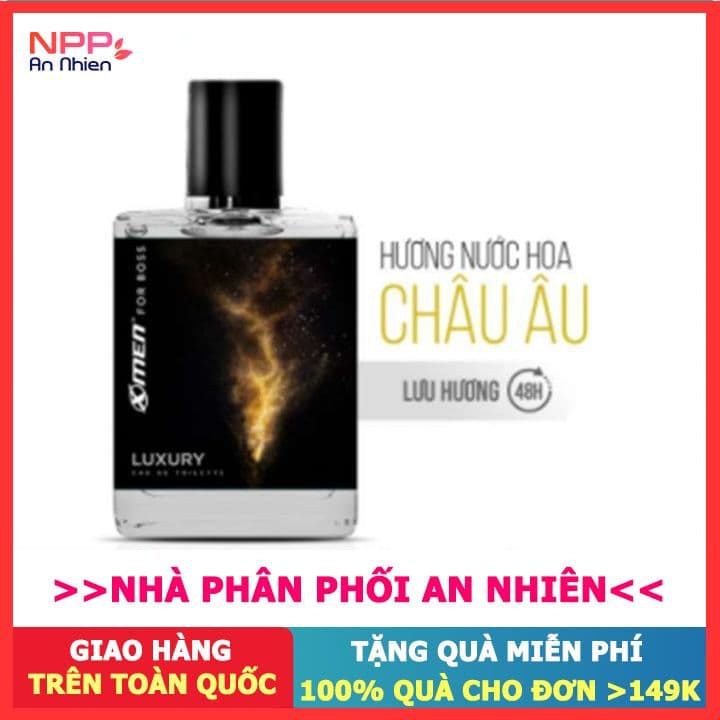 Nước hoa EDT X-Men for Boss Luxury 49ml - Mùi hương sang trọng tinh tế- NPP AN NHIÊN