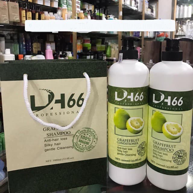 Cặp dầu gội bưởi LH66 Professional GrapeFruit 1000ml
