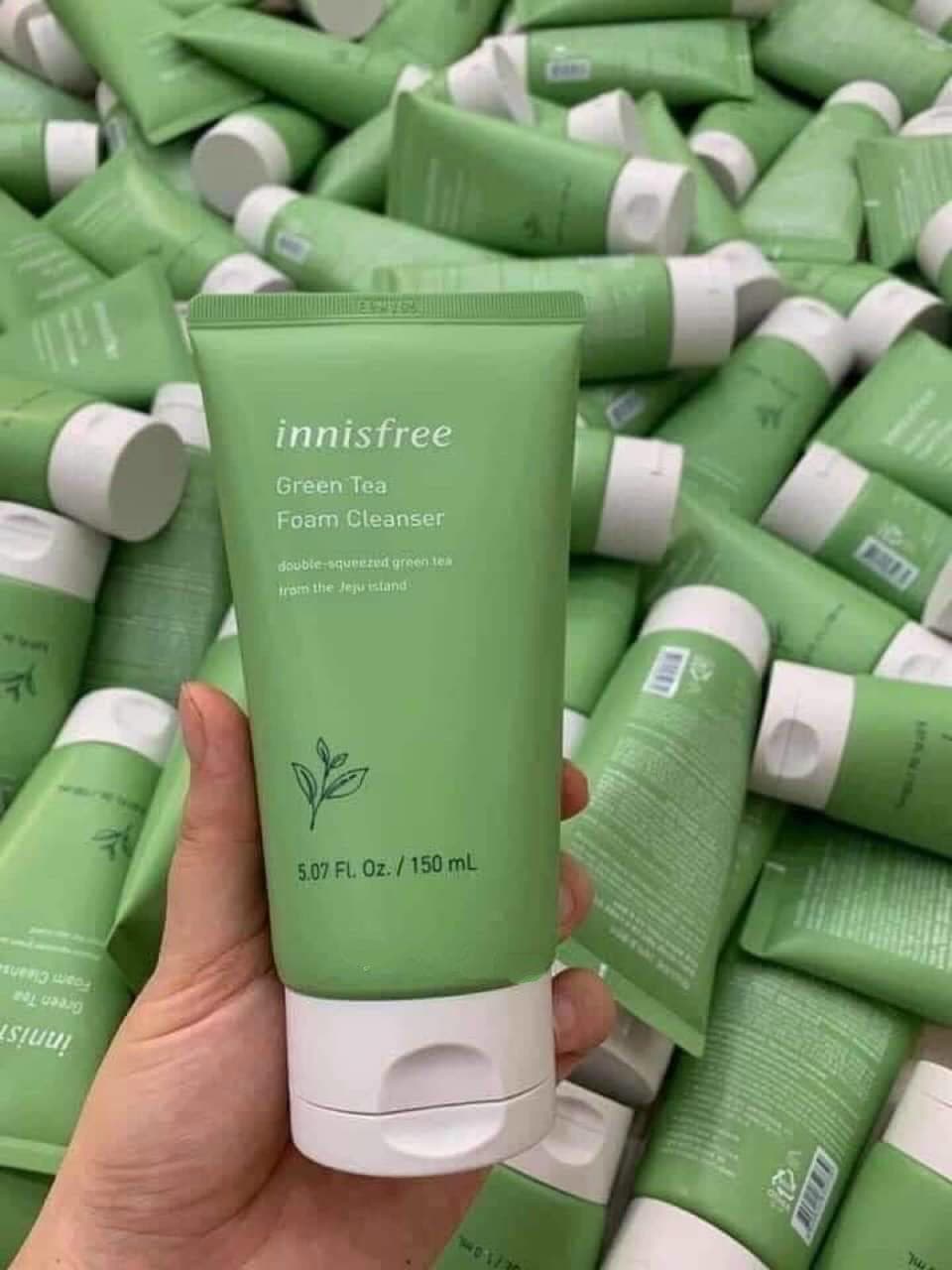 [HCM]Sữa rửa mặt innisfree trà xanh Green Tea Foam Cleanser 150ml
