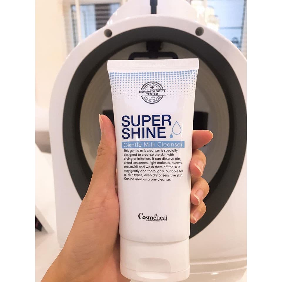 [HCM][Hàn Quốc] Sữa rửa mặt Cosmeheal Suppershine Double Cleansing Foam 120ml