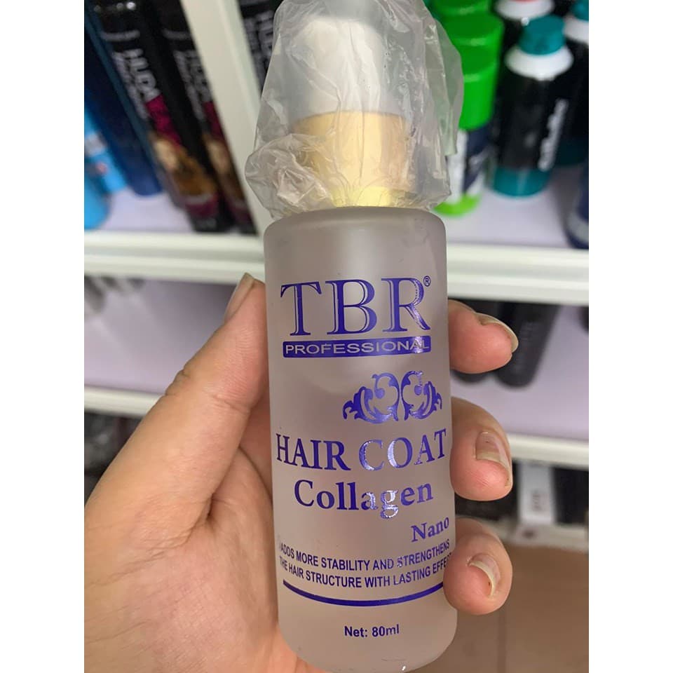 Tinh dầu dưỡng tóc collagen nano TBR 80ml