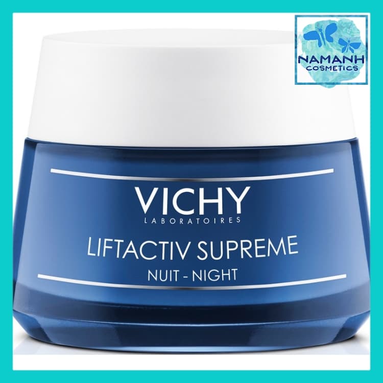 Kem dưỡng da ban đêm giúp trẻ hóa da ngăn ngừa lão hóa chống nhăn Vichy Liftactiv Supreme Night Anti- wrinkle 50ml